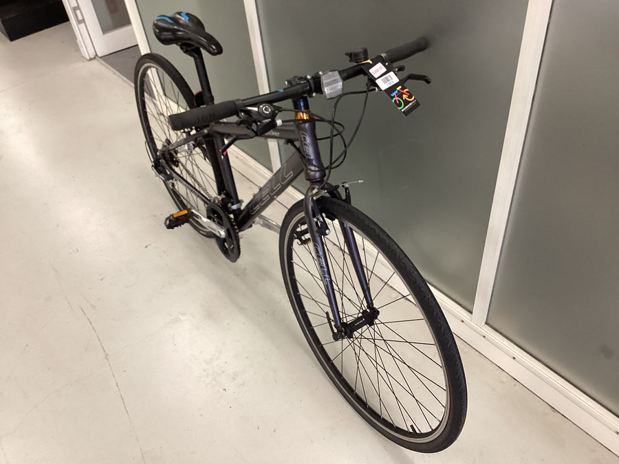 Cell City Slicker Bike -  38cm - Flat Bar Commuter, Colour: Grey