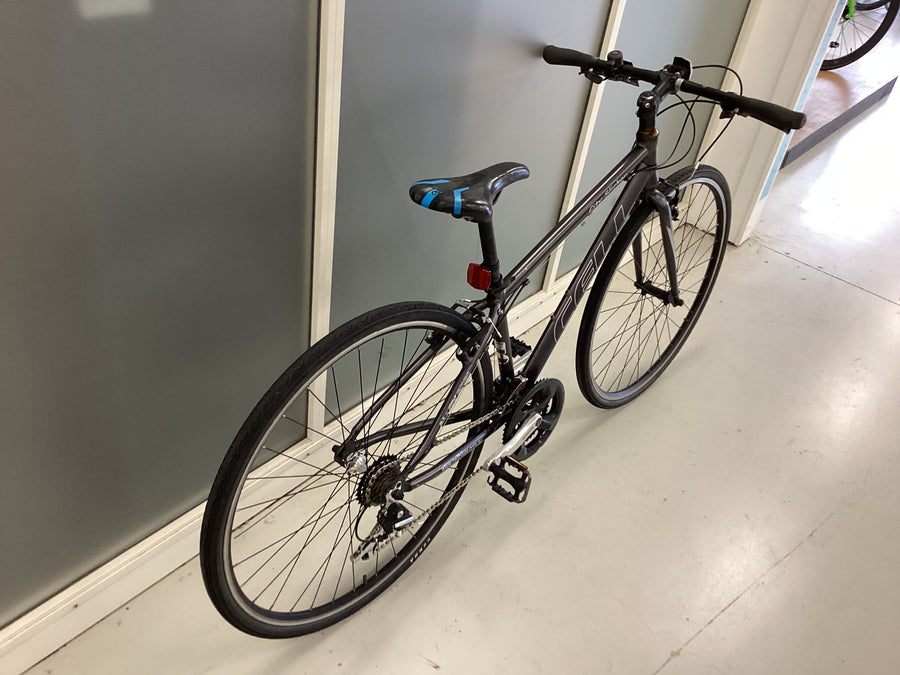 Cell City Slicker Bike -  38cm - Flat Bar Commuter, Colour: Grey
