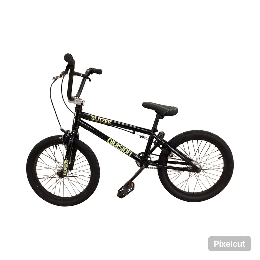 Division Blitzer Bike - 18"  - BMX, Colour: Black