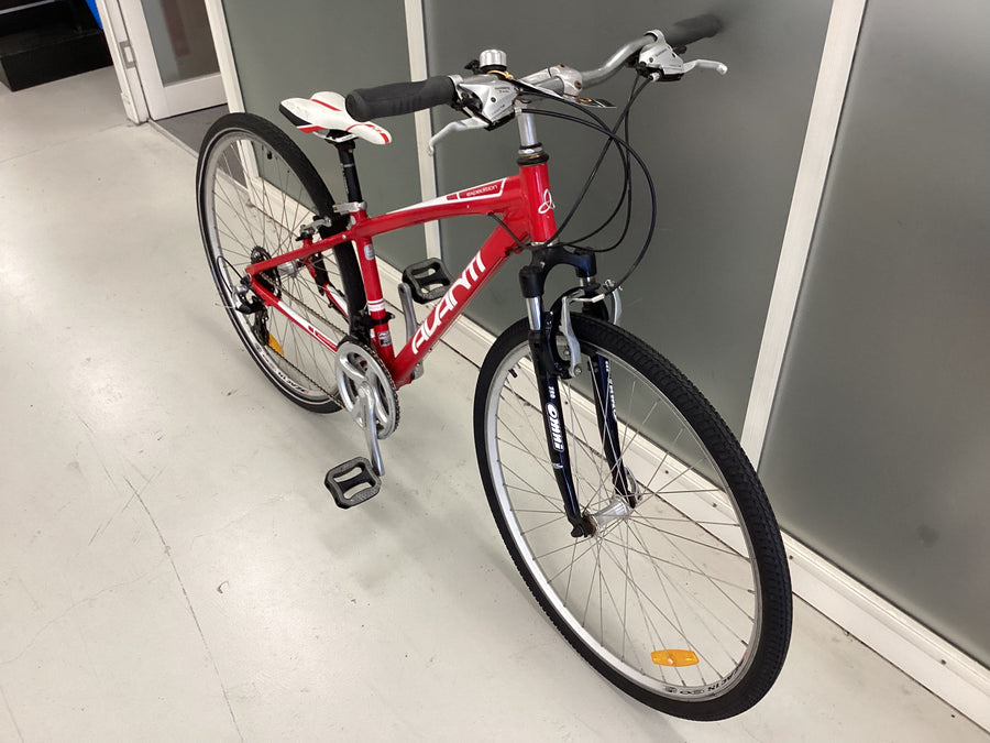 Avanti Expedition Bike -   - Flat Bar Commuter, Colour: White, Red