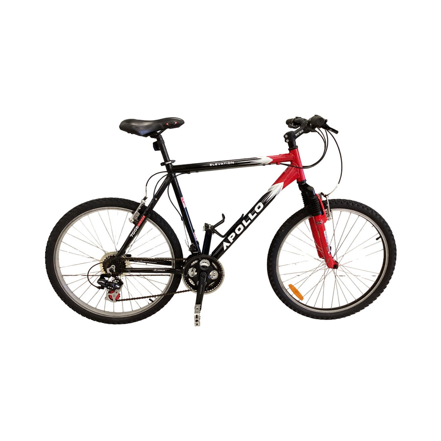 Apollo Elevation Bike -  56cm - Mountain Bike, Colour: Black, White, Red
