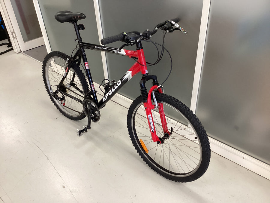 Apollo Elevation Bike -  56cm - Mountain Bike, Colour: Black, White, Red