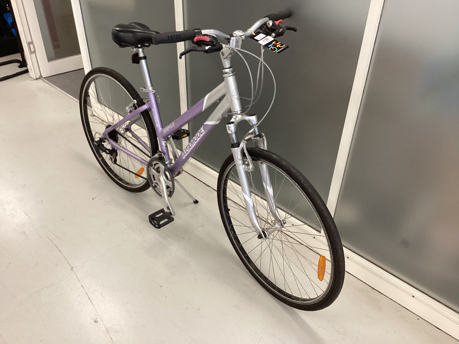 Alamode CRS 1.0 Bike -  52cm - Hybrid Commuter, Colour: Purple, Silver