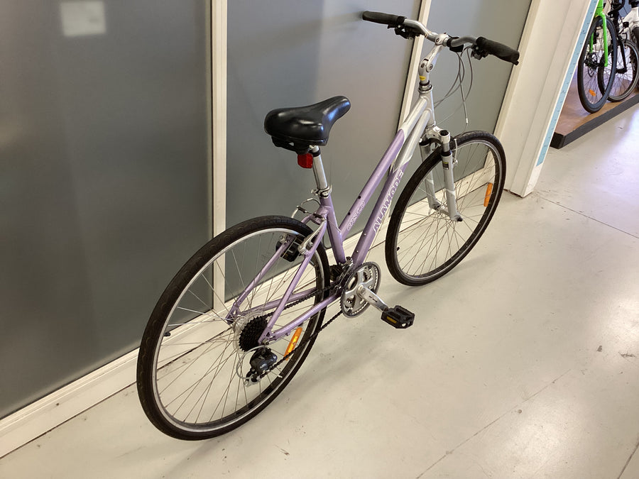 Alamode CRS 1.0 Bike -  52cm - Hybrid Commuter, Colour: Purple, Silver