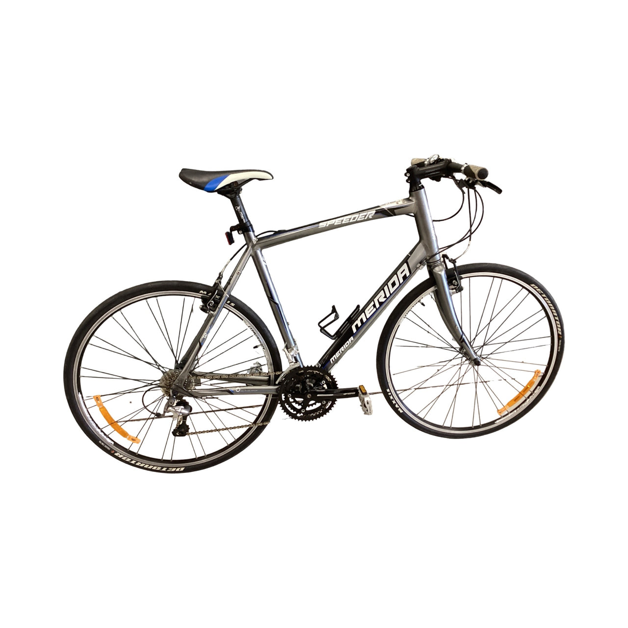 Merida Speeder Bike -  58cm - Flat Bar Commuter, Colour: Black, Silver
