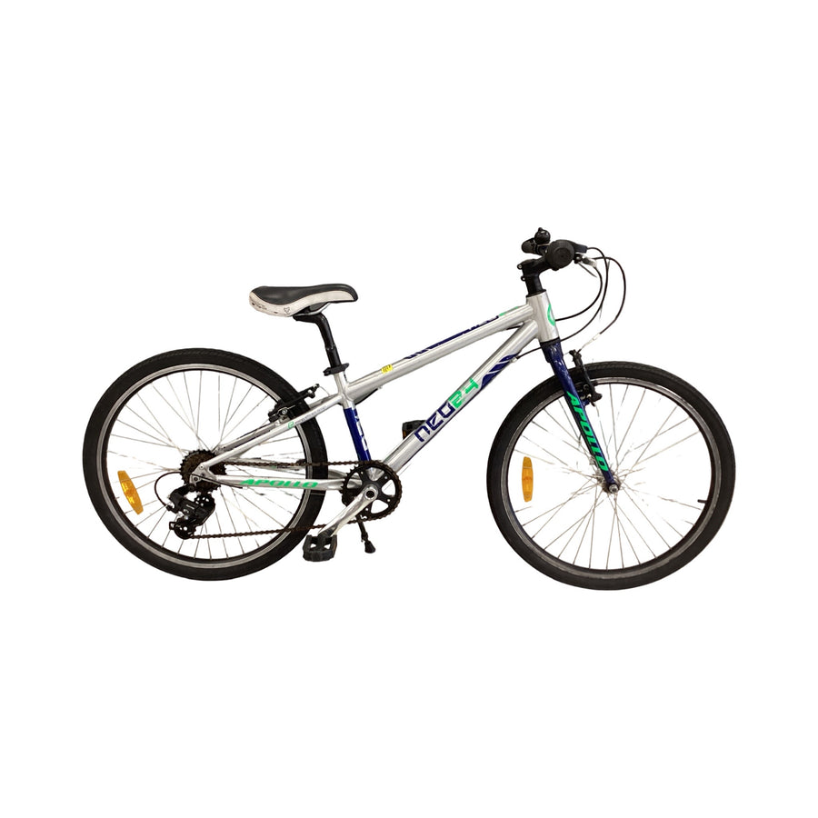 Neo 24 Bike - 24"  - Kids, Colour: Blue, Green, Silver