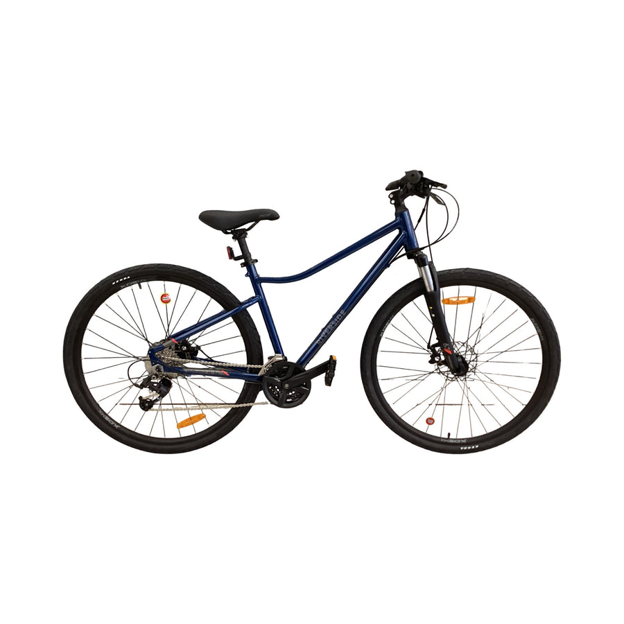 Riverside 500 Bike -  46cm - Hybrid Commuter, Colour: Blue