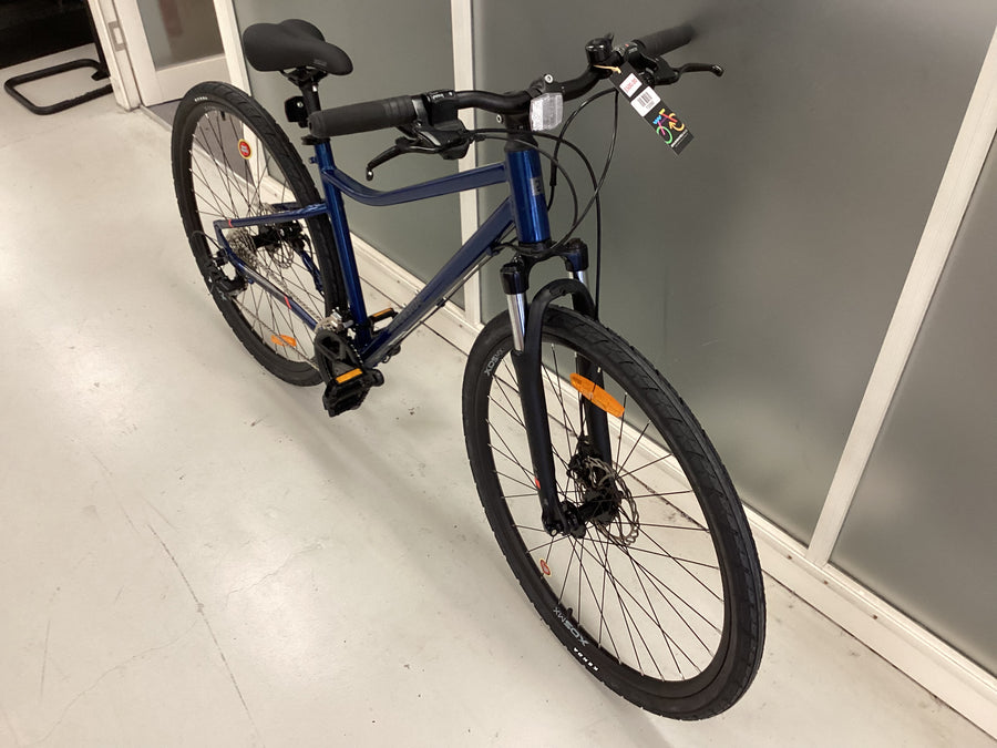 Riverside 500 Bike -  46cm - Hybrid Commuter, Colour: Blue