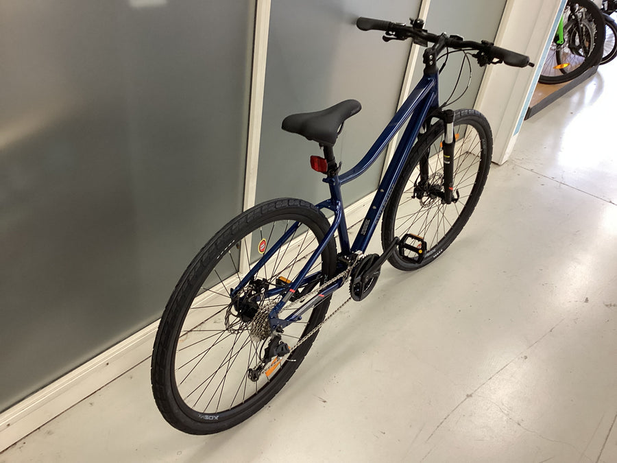 Riverside 500 Bike -  46cm - Hybrid Commuter, Colour: Blue