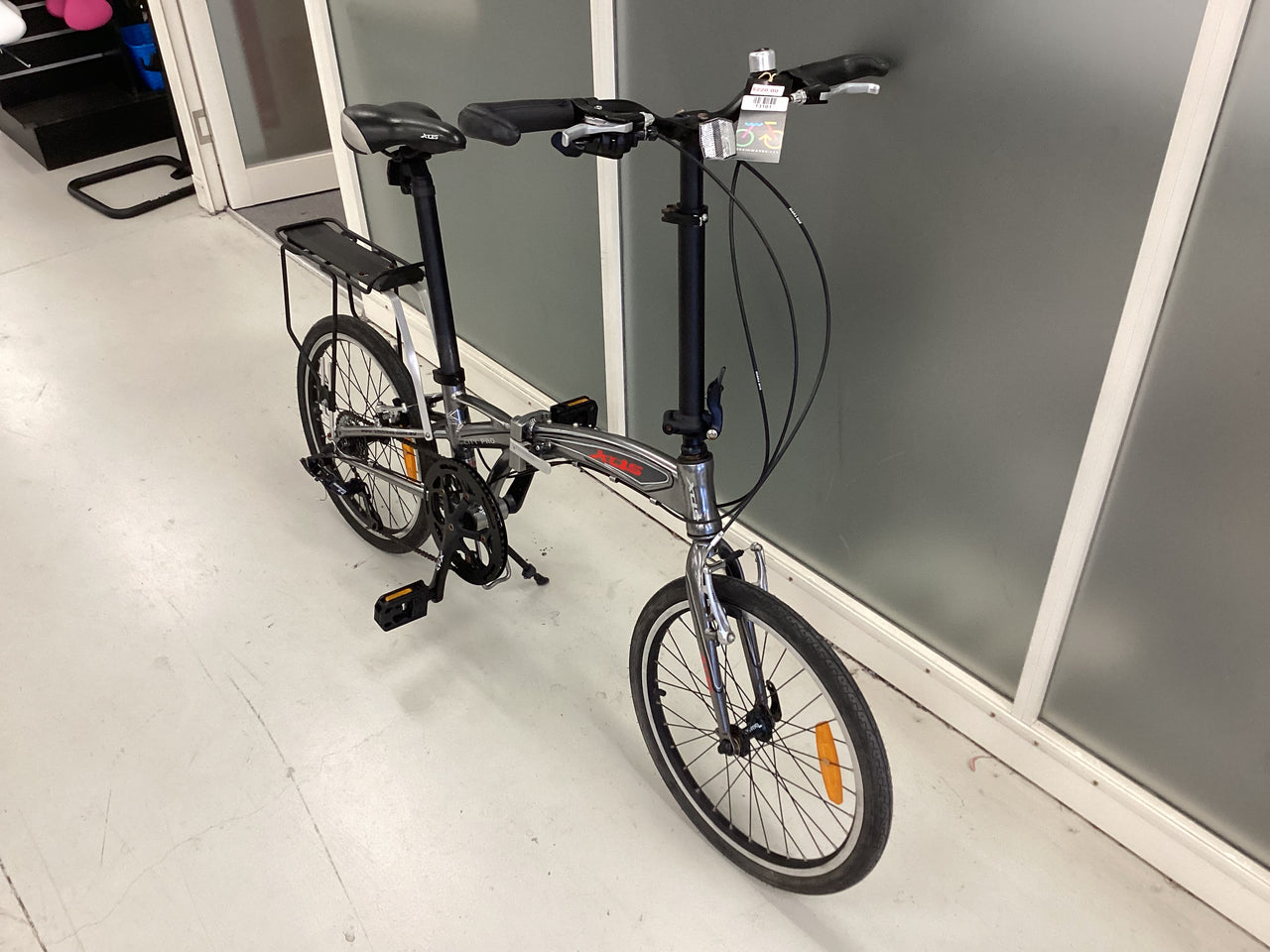 XDS City Pro Bike - 20"  - Folding Commuter, Colour: Silver