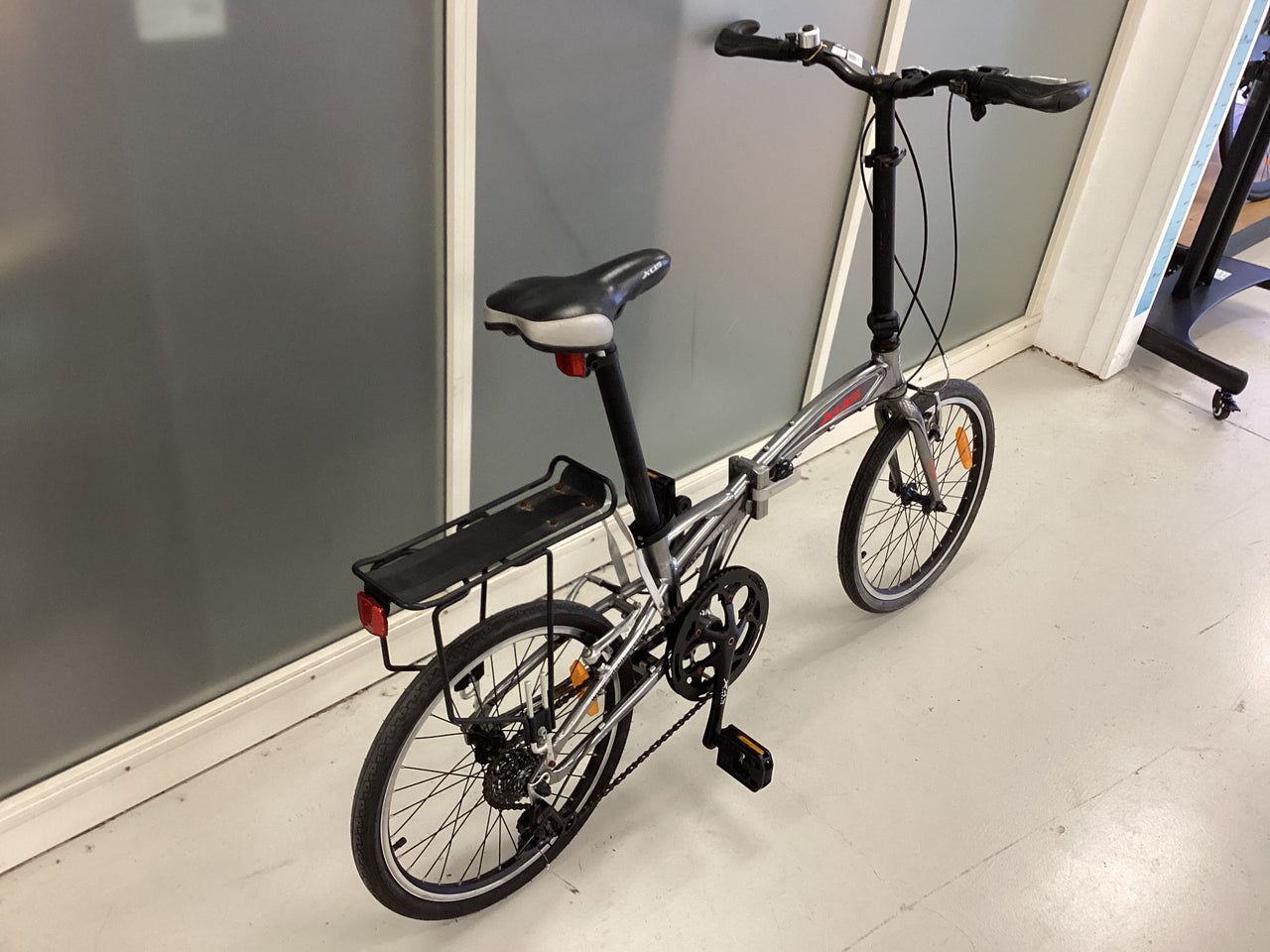 XDS City Pro Bike - 20"  - Folding Commuter, Colour: Silver