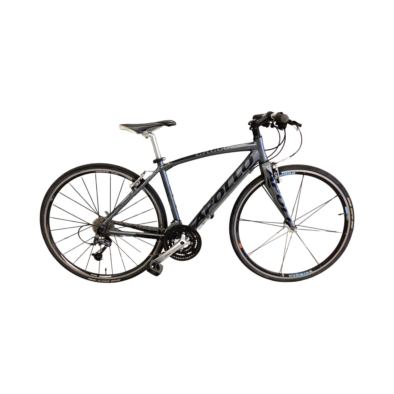 Apollo Exceed 20 Bike -   - Flat Bar Commuter, Colour: Grey