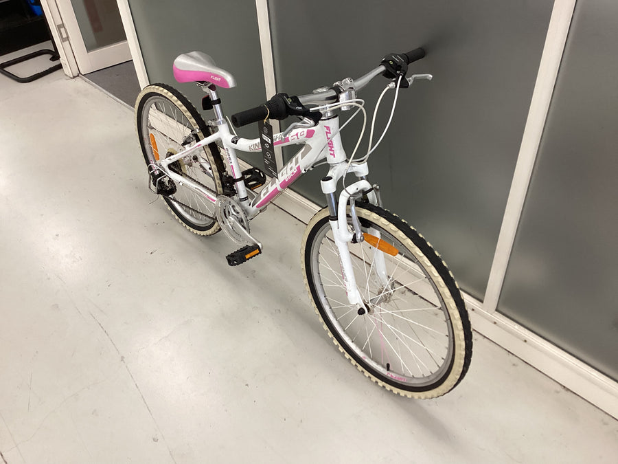Flight Kingfisher Bike - 24"  - Kids, Colour: White, Pink