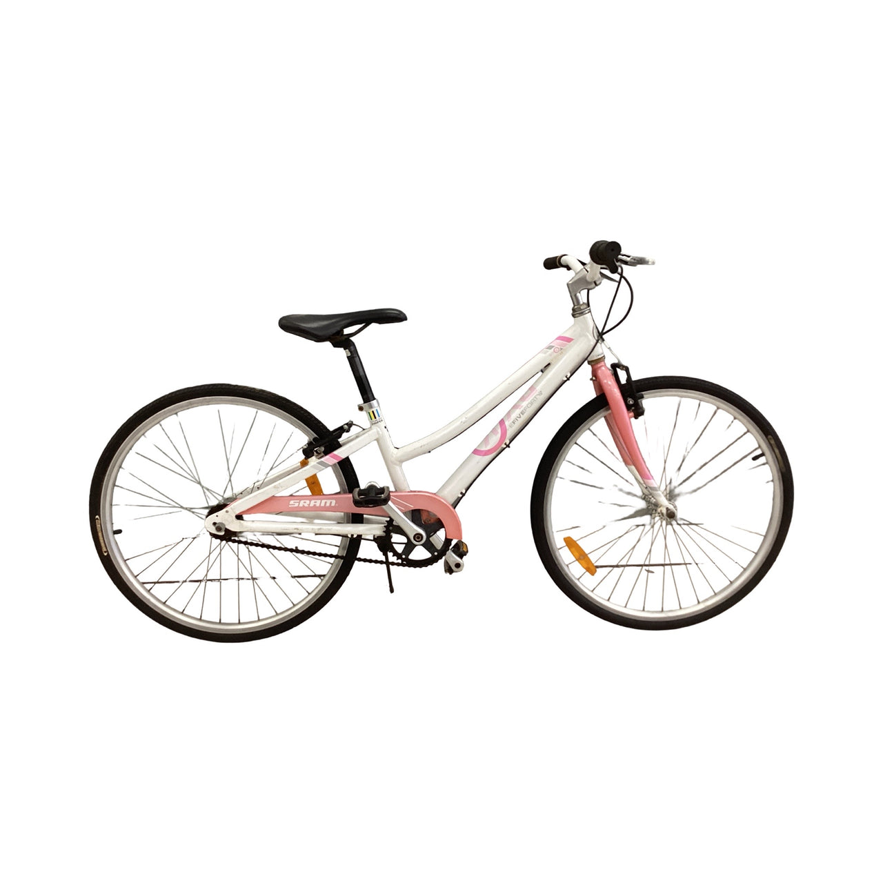 Byk E540 Bike - 24"  - Kids, Colour: White, Pink