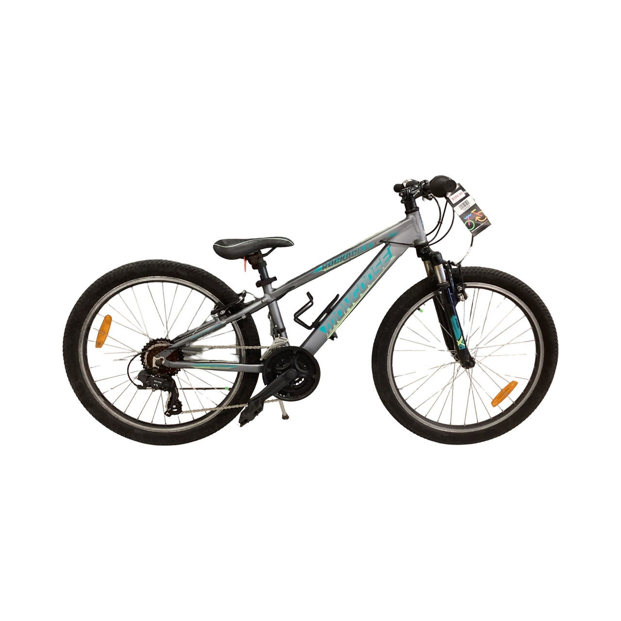 mongoose Rockadile Bike - 24"  - Kids, Colour: Grey, Blue