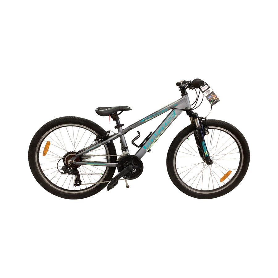 mongoose Rockadile Bike - 24"  - Kids, Colour: Grey, Blue