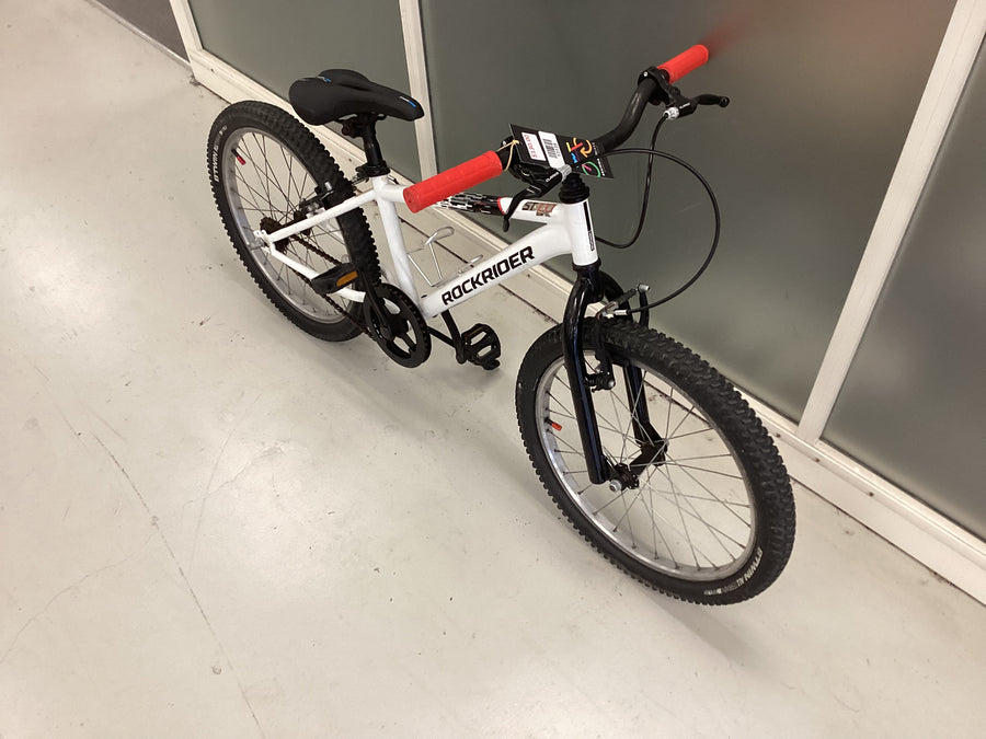 Rockrider St 100 Bike - 20"  - Kids, Colour: White