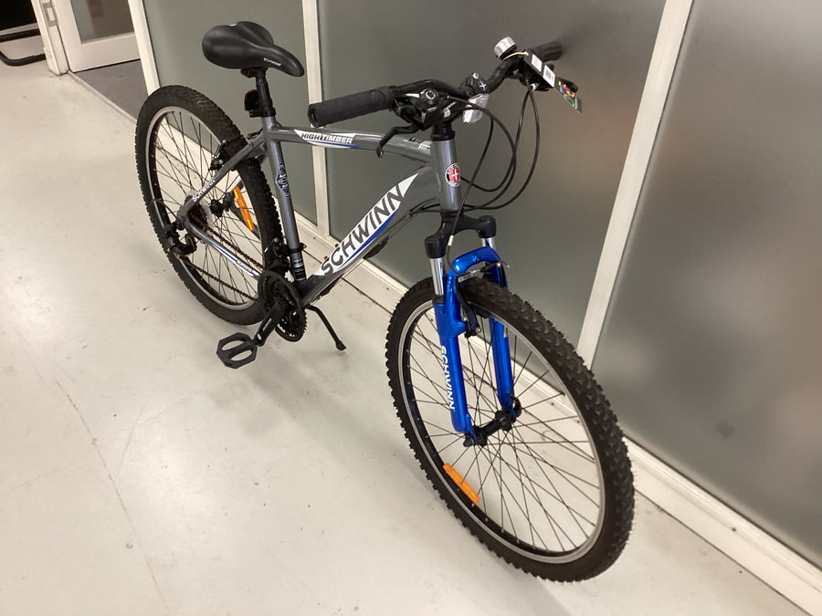 Schwinn High timber Bike -  48cm - Mountain Bike, Colour: Blue, Grey