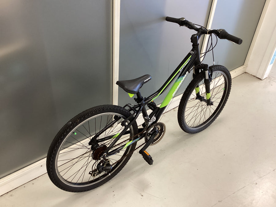 mongoose Shredder Bike - 24"  - Kids, Colour: Black, Green