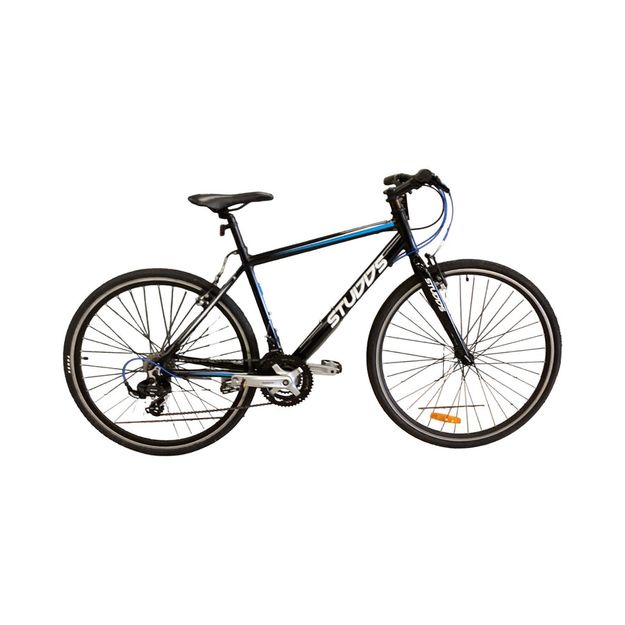 studds 100 Bike -   - Flat Bar Commuter, Colour: Black