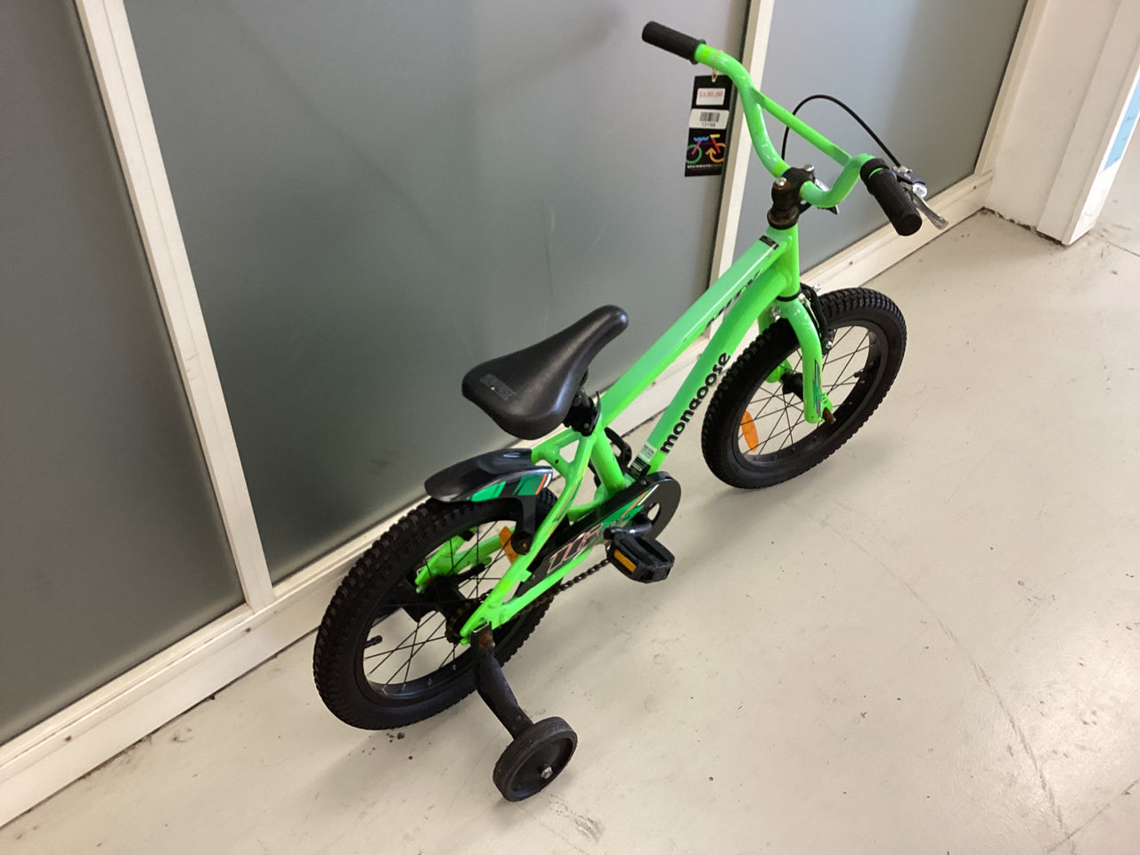 mongoose mitygoose Bike - 16"  - Kids, Colour: Green