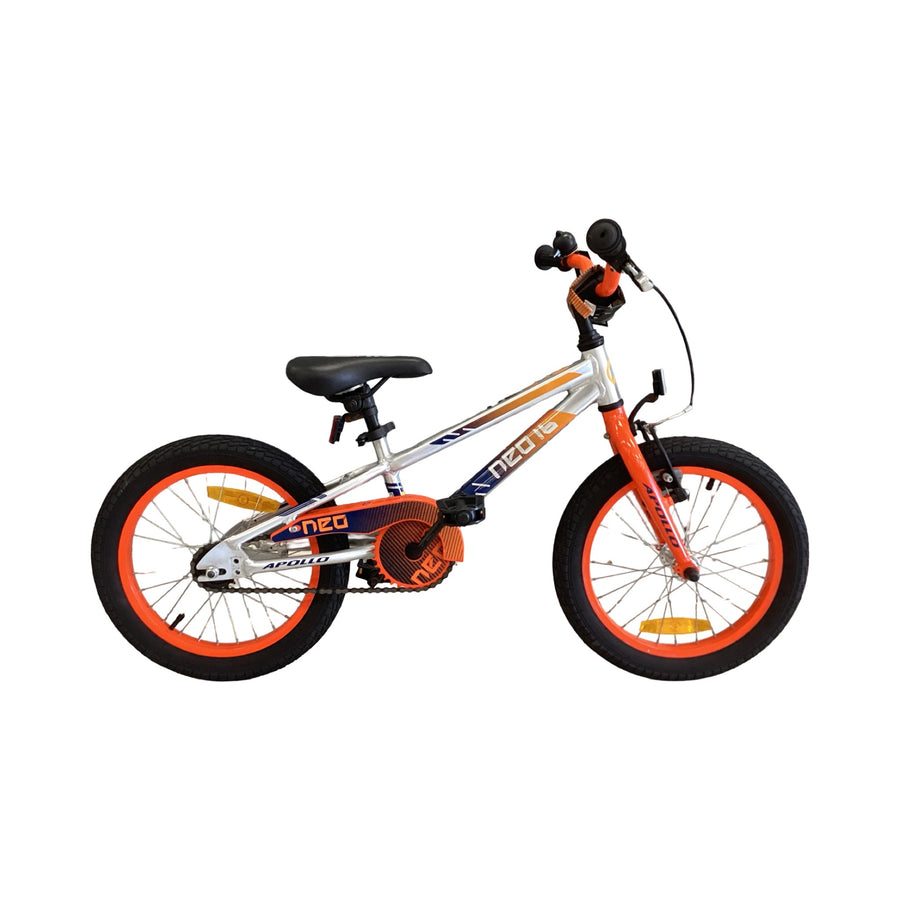 Apollo Neo 16 Bike - 16"  - Kids, Colour: Orange, Silver