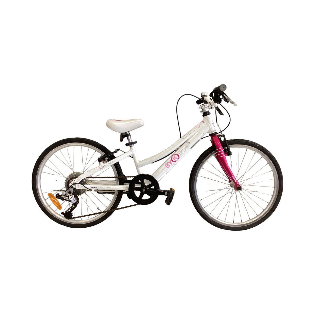 Byk e450 Bike - 20"  - Kids, Colour: White, Pink