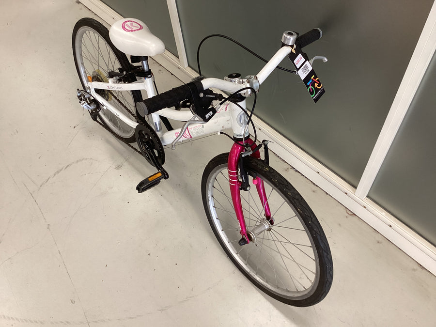 Byk e450 Bike - 20"  - Kids, Colour: White, Pink