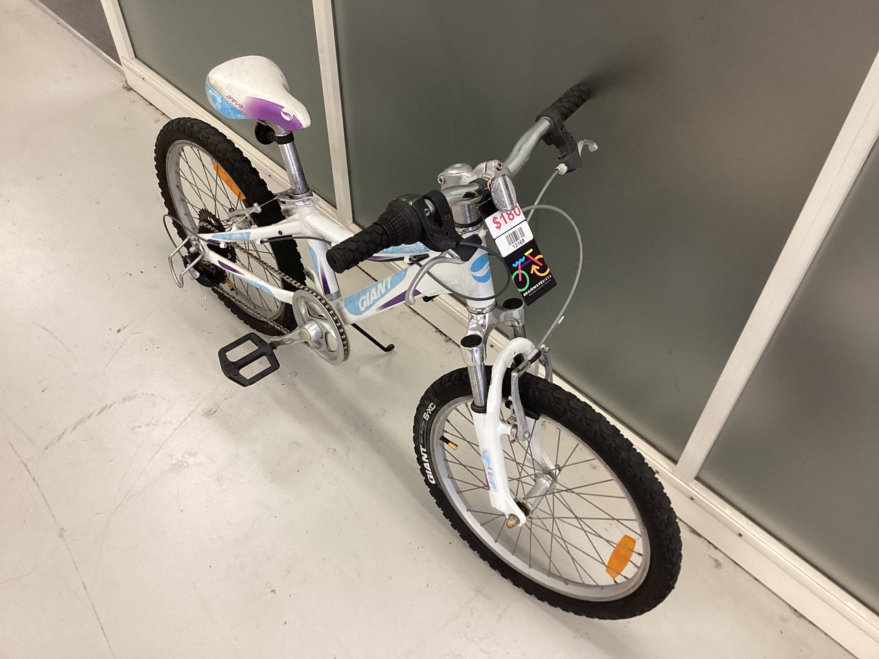 Giant Areva 20 Bike - 20"  - Mountain Bike,
Kids, Colour: Blue, Green, Purple