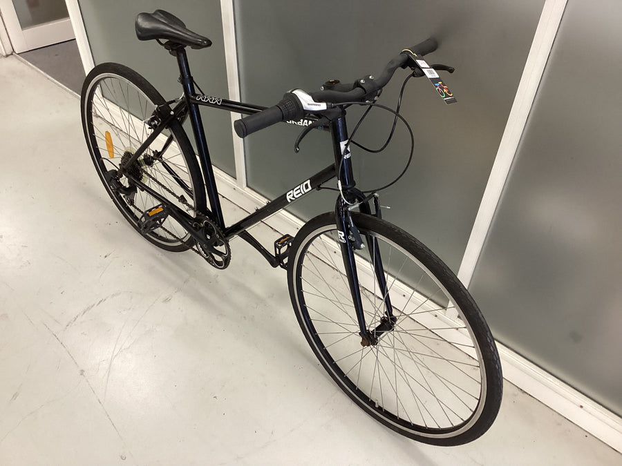 Reid Urban 5 Bike -  56cm - Flat Bar Commuter, Colour: Black