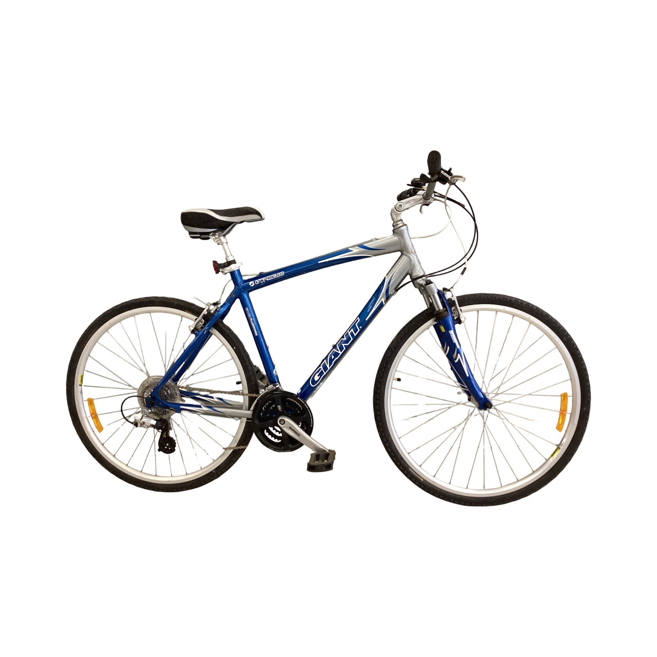 Giant Cypress Bike -  56cm - Hybrid Commuter, Colour: Blue, Silver