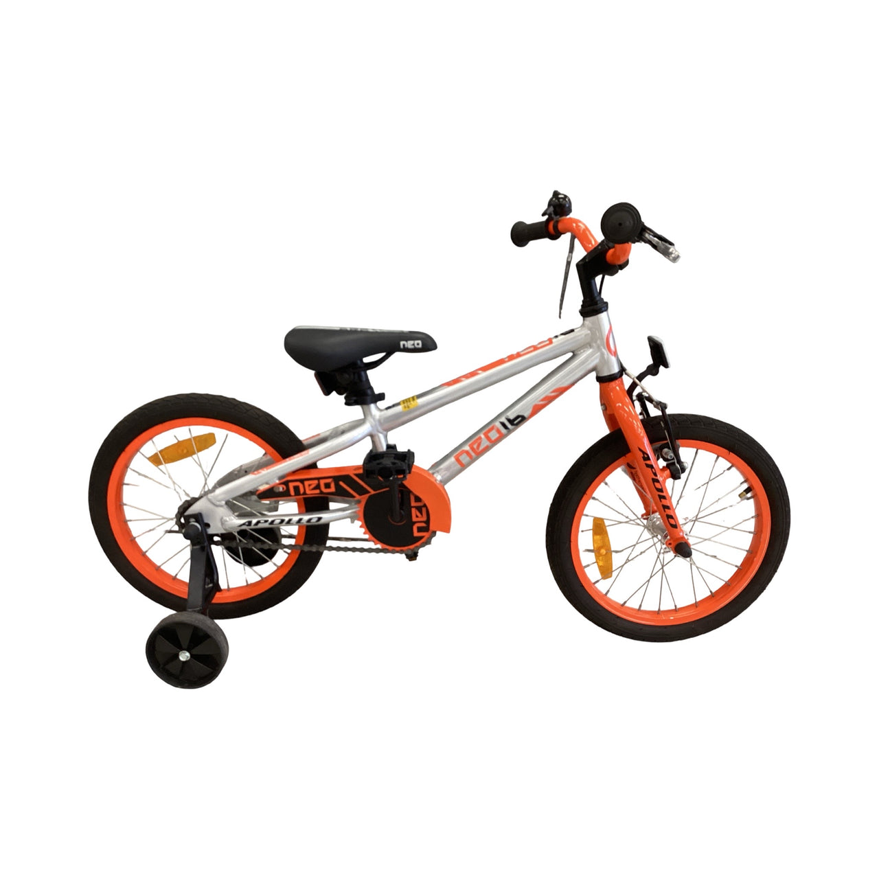 Neo 16 Bike - 16"  - Kids, Colour: Orange, Silver
