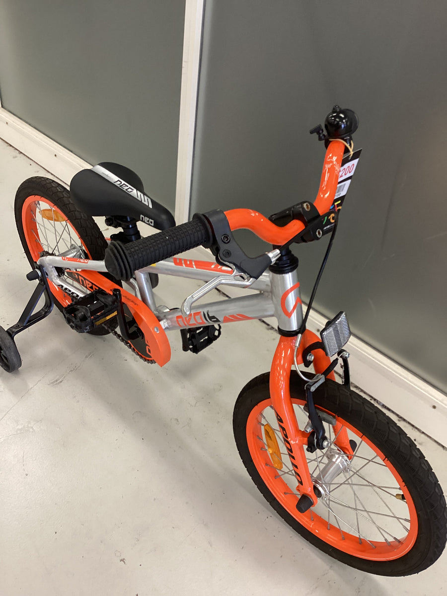 Neo 16 Bike - 16"  - Kids, Colour: Orange, Silver