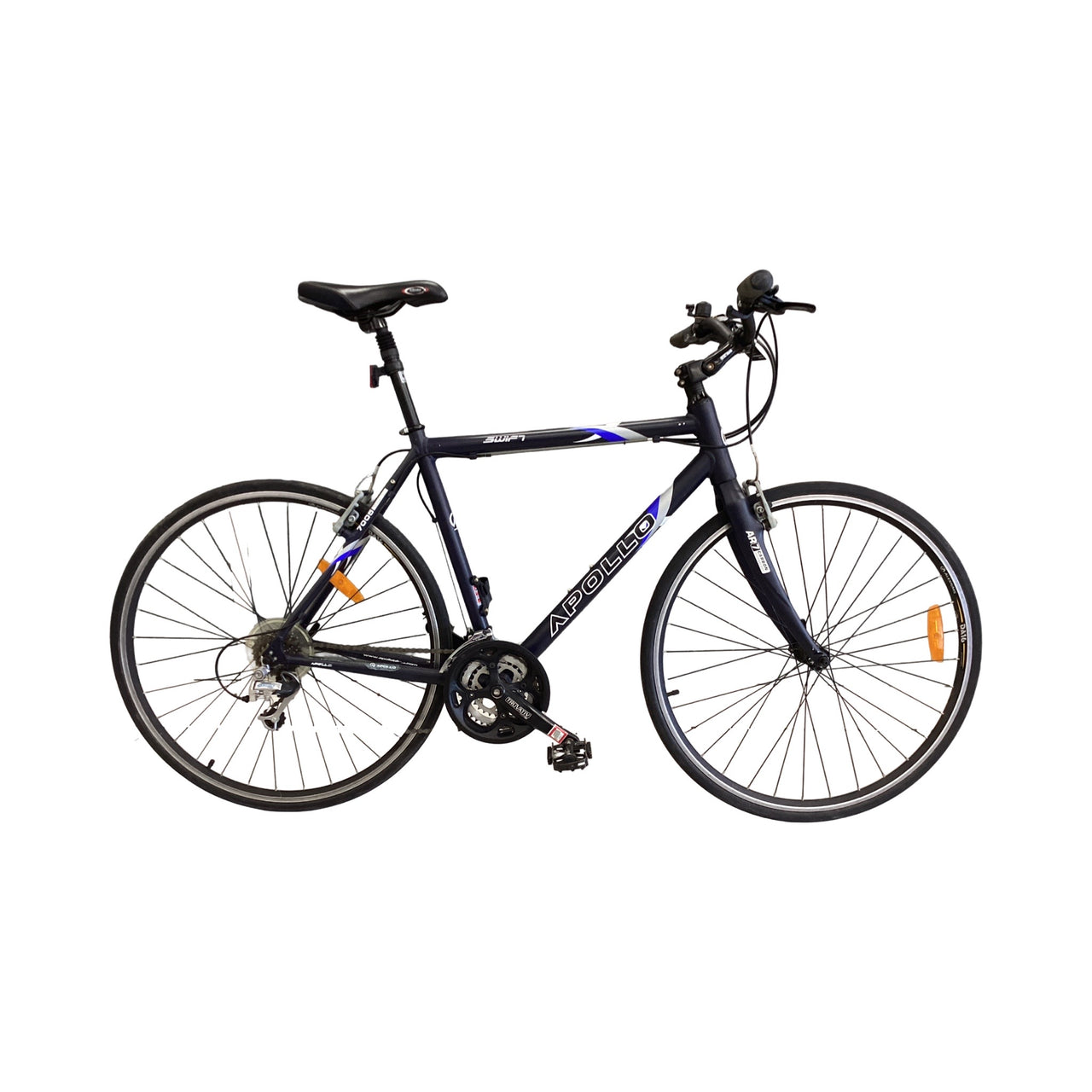 Apollo Swift Bike -  52cm - Flat Bar Commuter, Colour: Blue