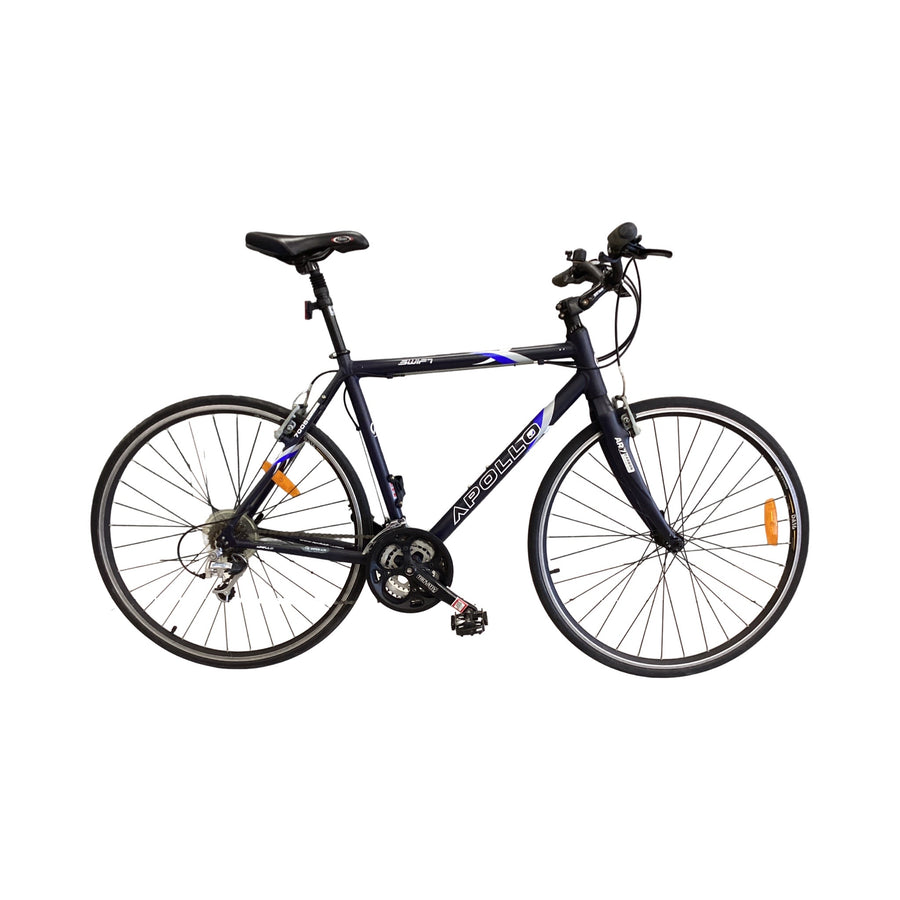 Apollo Swift Bike -  52cm - Flat Bar Commuter, Colour: Blue