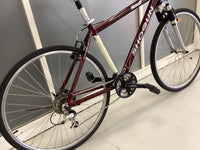 Thumbnail for Shogun Metro se Bike -  42cm - Hybrid Commuter, Colour: Red