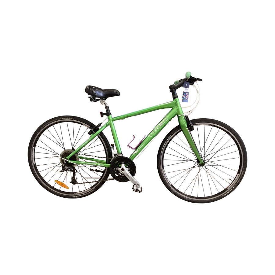 Trek Fx7.4 Bike -   - Flat Bar Commuter, Colour: Green