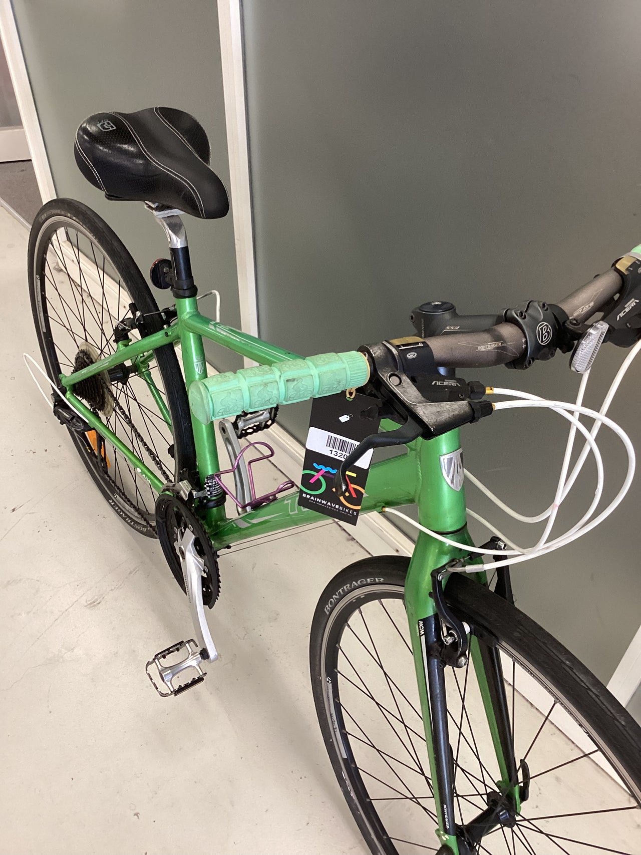 Trek Fx7.4 Bike -   - Flat Bar Commuter, Colour: Green