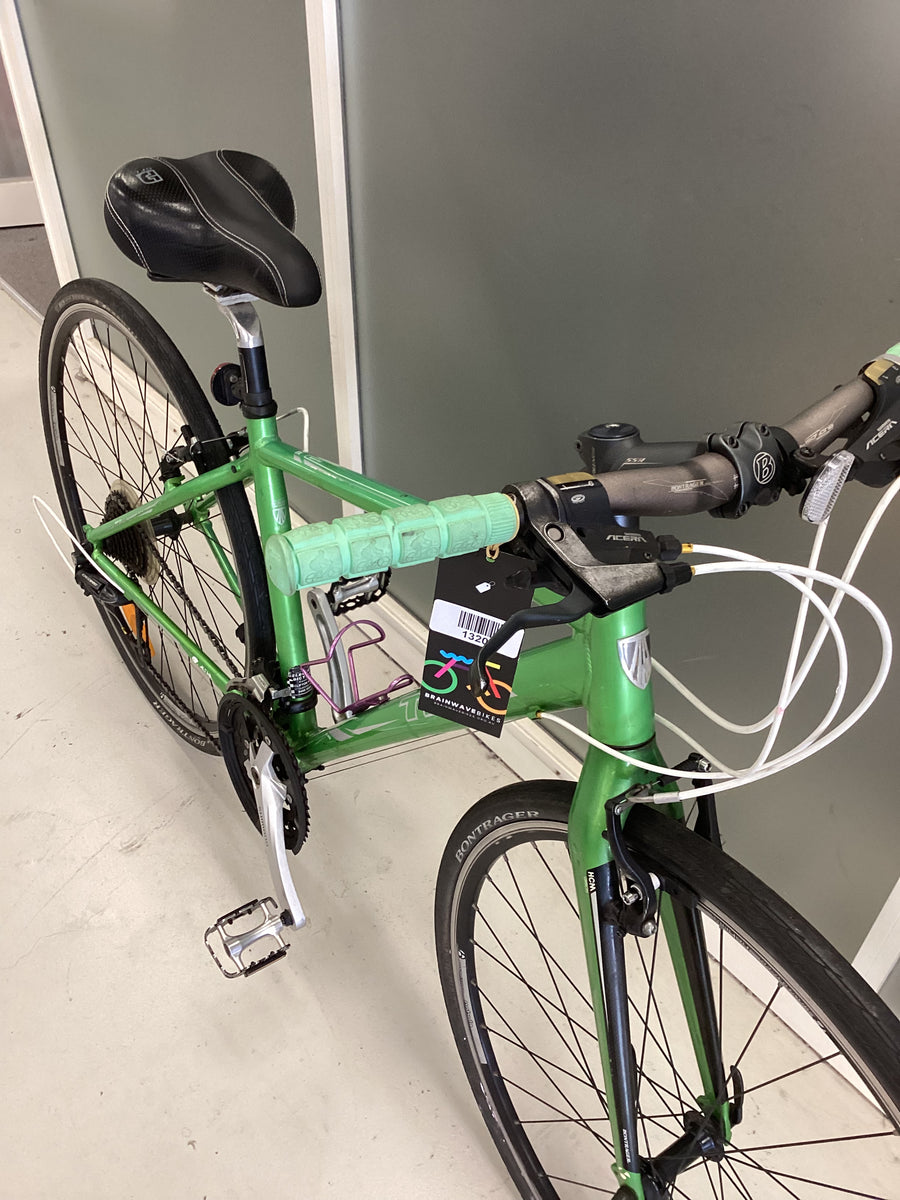 Trek Fx7.4 Bike -   - Flat Bar Commuter, Colour: Green