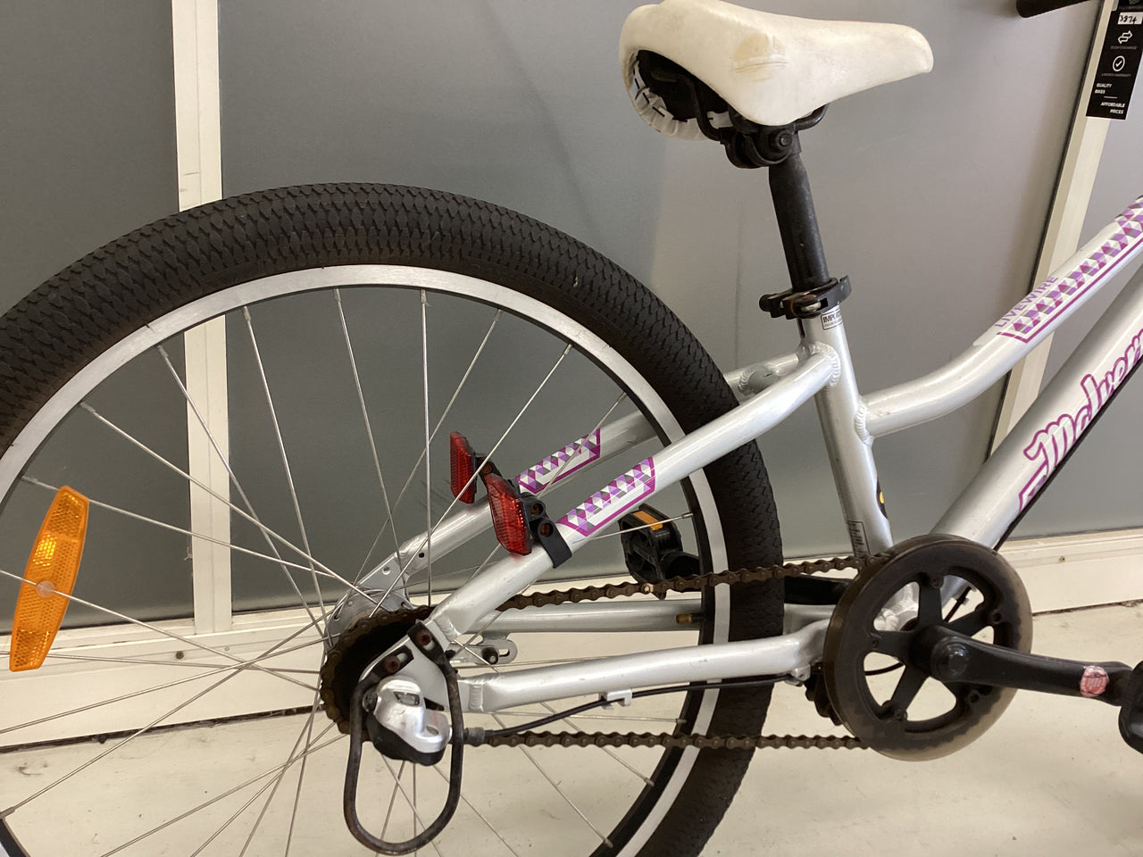 Malvern star Livewire Bike - 24"  - Kids, Colour: Purple, Silver