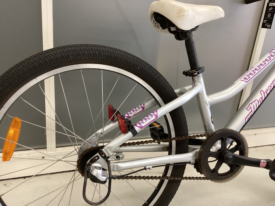 Malvern star Livewire Bike - 24"  - Kids, Colour: Purple, Silver