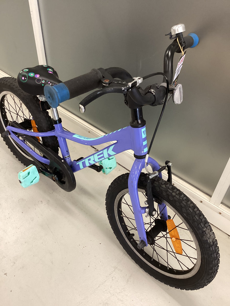 Trek Precaliber Bike - 16"  - Kids, Colour: Purple