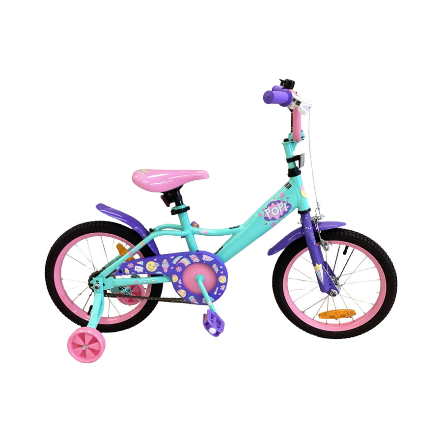Kmart Pop Bike - 16"  - Kids, Colour: Multi