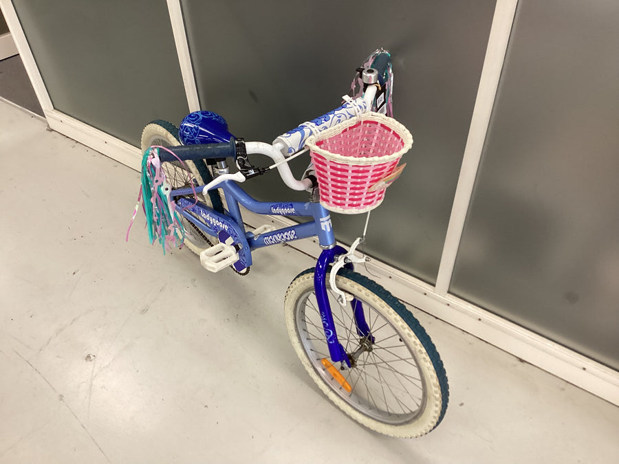 Mongoose Ladygoose Bike - 20"  - Kids, Colour: Blue