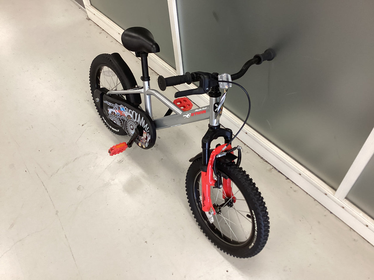 Btwin  Bike - 16"  - Kids, Colour: Silver