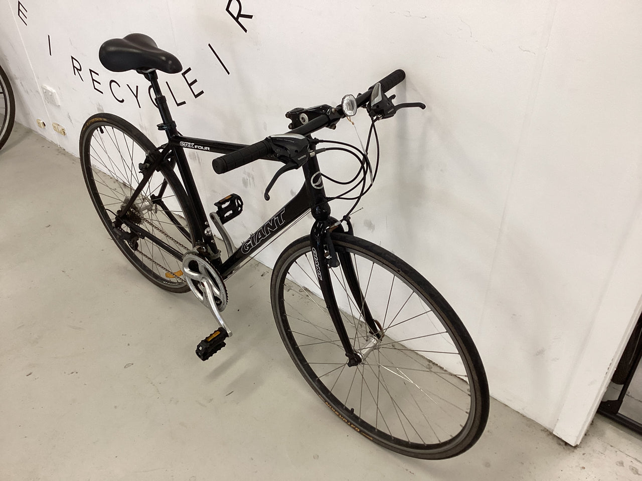 Giant Crx 4 Bike -  50cm - Flat Bar Commuter, Colour: Black