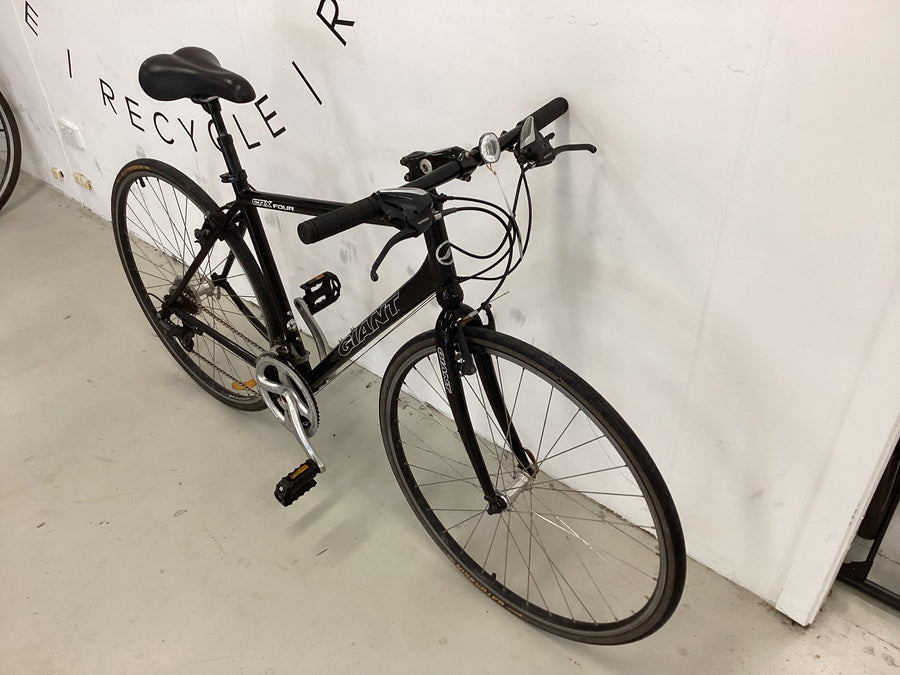 Giant Crx 4 Bike -  50cm - Flat Bar Commuter, Colour: Black