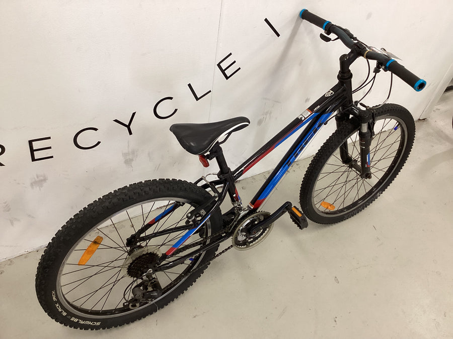 Trek Mt220 Bike - 24"  - Kids, Colour: Black, Blue