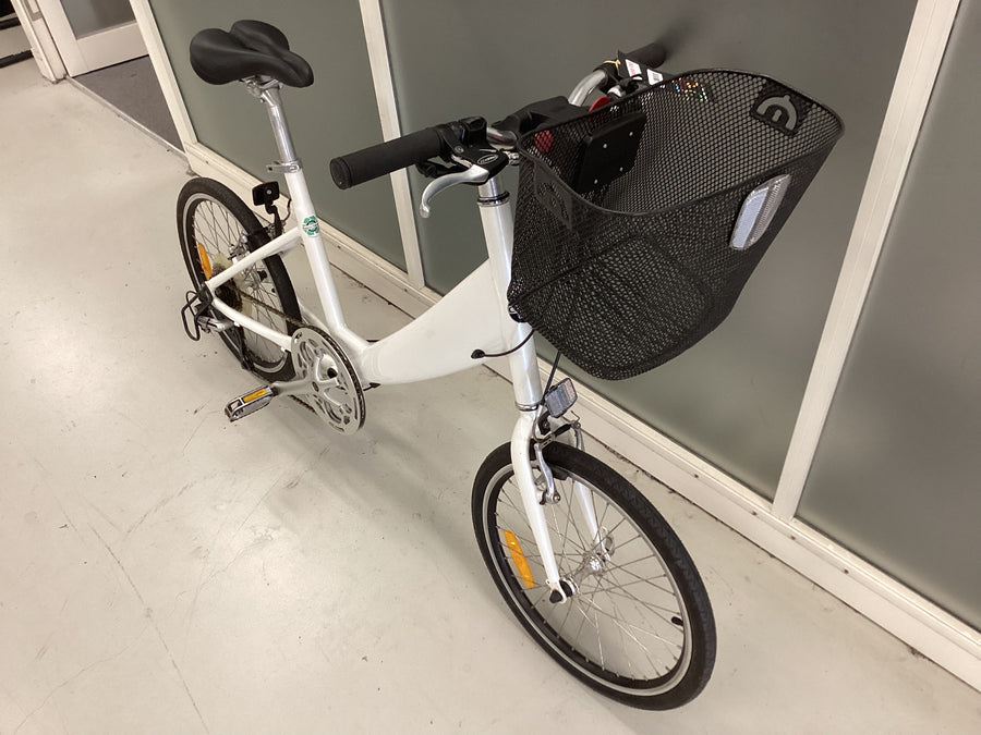 Cargo  Bike - 20"  - Flat Bar Commuter, Colour: White