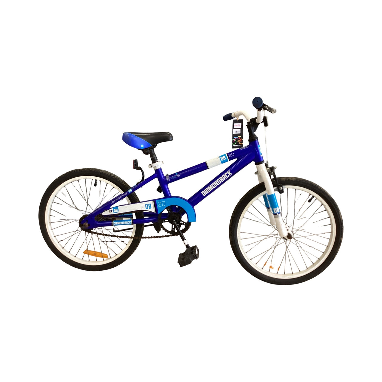 DiamondBack Db20 Bike - 20"  - Kids, Colour: Blue